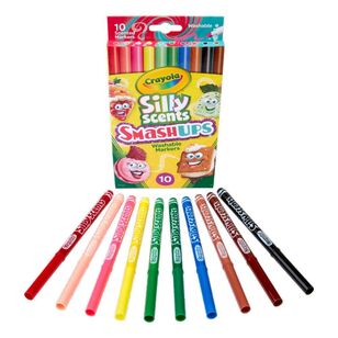 Crayola Silly Scents Washable Markers 10 pack Multicoloured