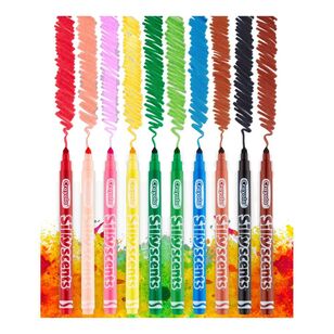 Crayola Silly Scents Washable Markers 10 pack Multicoloured