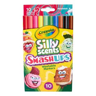 Crayola Silly Scents Washable Markers 10 pack Multicoloured