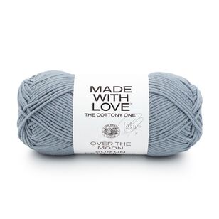 Lionbrand Made With Love The Cottony One Yarn  Moon 100 g