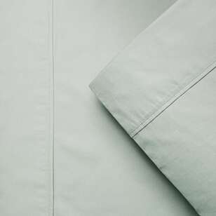 Luxury Living 1000 Thread Count Bolster Fitted Sheet Set Sage