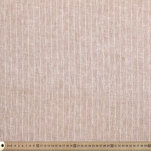 Stripes 145 cm Polando Fabric Natural Pin Stripe 145 cm