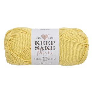 Keepsake Organic Cotton 8 Ply 100 g Citron