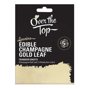 Over The Top Edible Leaf Gold