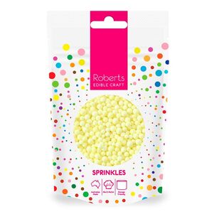 Roberts Edible Craft Non Pariels Sprinkles Pastel Lemon 60 g