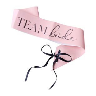 Ginger Ray Future Mrs Hen Party Team Bride Sashes Pink