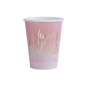 Ginger Ray Pick & Mix Ombre Paper Cups Multicoloured