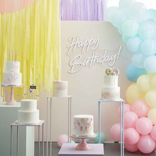 Ginger Ray Mix It Up Pastel Balloon Arch Multicoloured