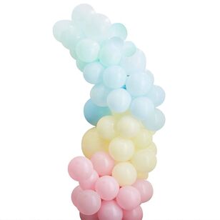 Ginger Ray Mix It Up Pastel Balloon Arch Multicoloured