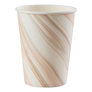 Ginger Ray Mix It Up Marble Paper Cups Multicoloured 266 mL