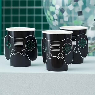 Ginger Ray Game Controller Paper Cups Multicoloured 266 mL