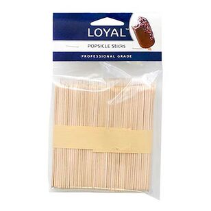 Loyal Popsicle Sticks 100 Pack Brown