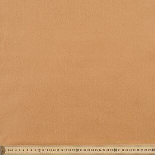 Plain 148 cm Blizzard Polar Fleece Fabric Brown 148 cm