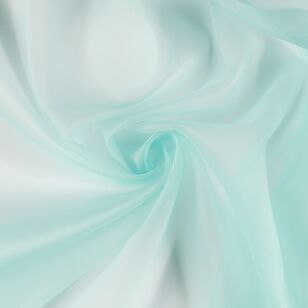 Plain 150 cm Sheer Organza Fabric Skylit 112 cm