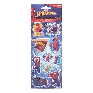 Hunter Leisure Spiderman Embossed Stickers 3 Pack Multicoloured