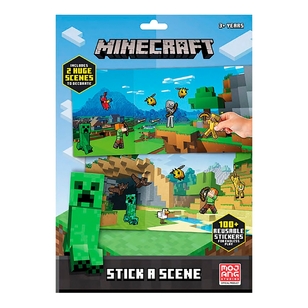 Hunter Leisure Minecraft Stick A Scene Pack Multicoloured