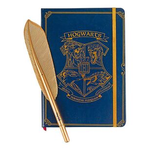 Hunter Leisure Harry Potter Journal With Feather Pen Multicoloured