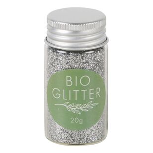Bio Craft Glitter  Silver 20 g