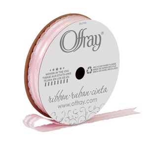 Offray Kendra 16 mm Ribbon Pink 16 mm x 2.74 m