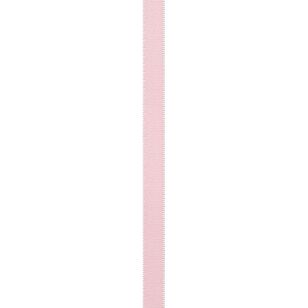 Offray Single Face 9.5 mm Satin Ribbon Powder Pink 9.5 mm x 6.4 m