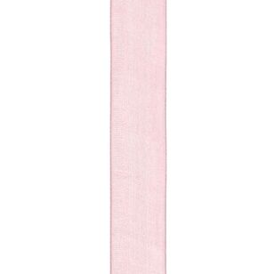 Offray Simply Sheer 22 mm Ribbon Pink 22 mm x 6.4 m
