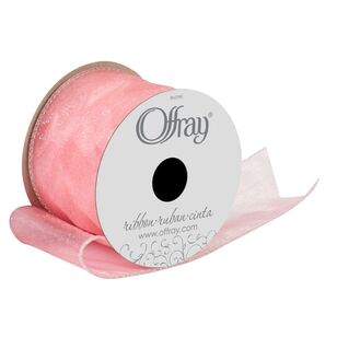 Offray Wired 57 mm Quest Ribbon Rose 57 mm x 2.74 m