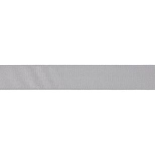 Offray Renew Wired 22 mm Double Face Satin Ribbon Grey 22 mm x 2.74 m