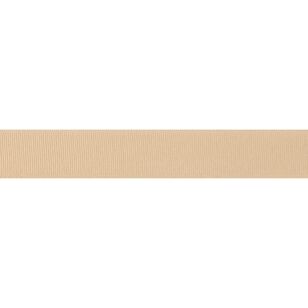 Offray Renew Wired 22 mm Grosgrain Ribbon Natural 22 mm x 2.74 m