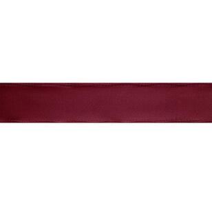 Offray Renew Wired 22 mm Grosgrain Ribbon Red 22 mm x 2.74 m