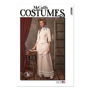 Mccalls M8397 Misses' Costumes Pattern White