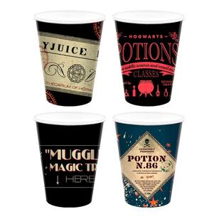 Amscan Harry Potter Mixed Design Paper Cups Multicoloured 250 mL