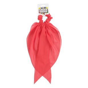 Cheer Squad Scrunchie Scarf Red