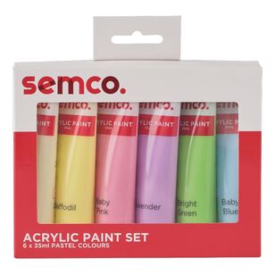 Semco Acrylic Paint set Pastel 35 mL