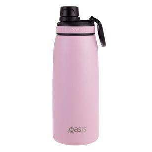 Oasis 780 ml Stainless Steel Insulated Bottle With Screw Cap Stopper Carnation 780 mL