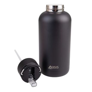 Oasis 1.5 L Moda Ceramic Lined Bottle Black 1.5 L