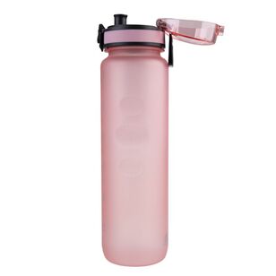 Oasis 1 L Tritan Motivational Bottle Glow Pink 1 L