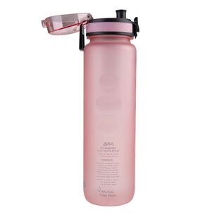 Oasis 1 L Tritan Motivational Bottle Glow Pink 1 L