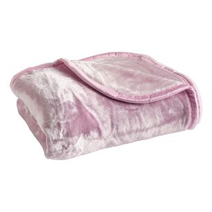 Ever Rest Mink Blanket Pink