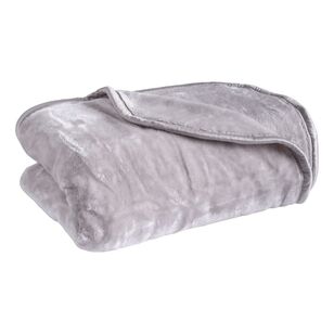 Ever Rest Mink Blanket Silver