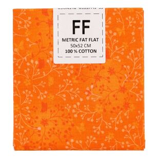 Flutter Blender Flat Fat Sun Orange 50 x 52 cm