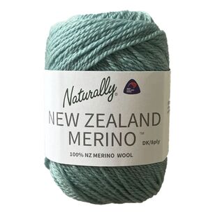 Naturally New Zealand Merino 8 Ply Wool Blue Grey 50 g