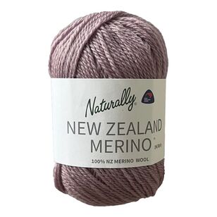 Naturally New Zealand Merino 8 Ply Wool Rose 50 g