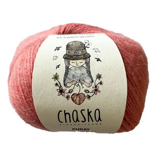 Chaska Puray 8 Ply Yarn Rose 50 g