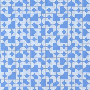 Semco Circular Pre-cut Fabric Granada Blue 2 m x 112 cm