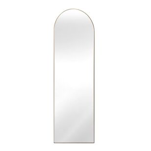 KOO Aluminium Alloy Stand Mirror Gold 56 x 165 cm