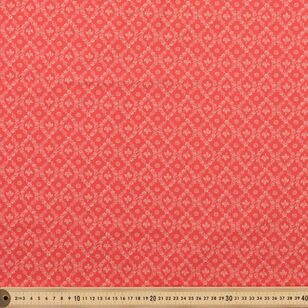 Garden Trellis 112 cm Cotton Fabric Wine 112 cm