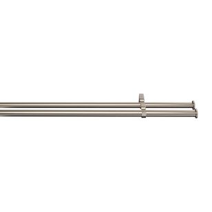 Selections 19/22 mm Double Rod Set Nickel 105-300 cm