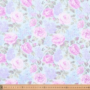 Fabric Traditions Antique Rose Garden 112 cm Cotton Fabric Lilac 112 cm