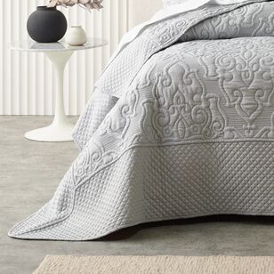 Laurent Bedspread Set Silver