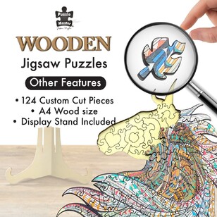 Puzzle Master Wooden Horse Puzzle Multicoloured